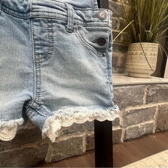 Cat & Jack Denim Overalls - Picture 2 of 4